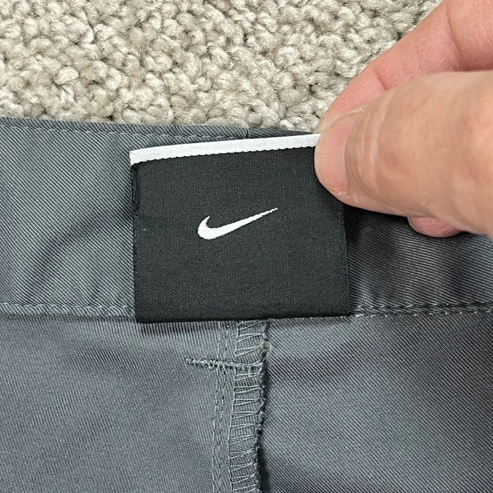 Nike Golf Shorts Mens 40 11 Dark Gray Flat Front Dri-FIT Stretch Performance EUC - Picture 5 of 9